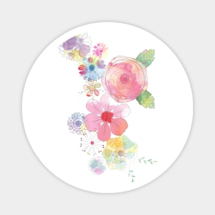 Vintage flowers Magnet